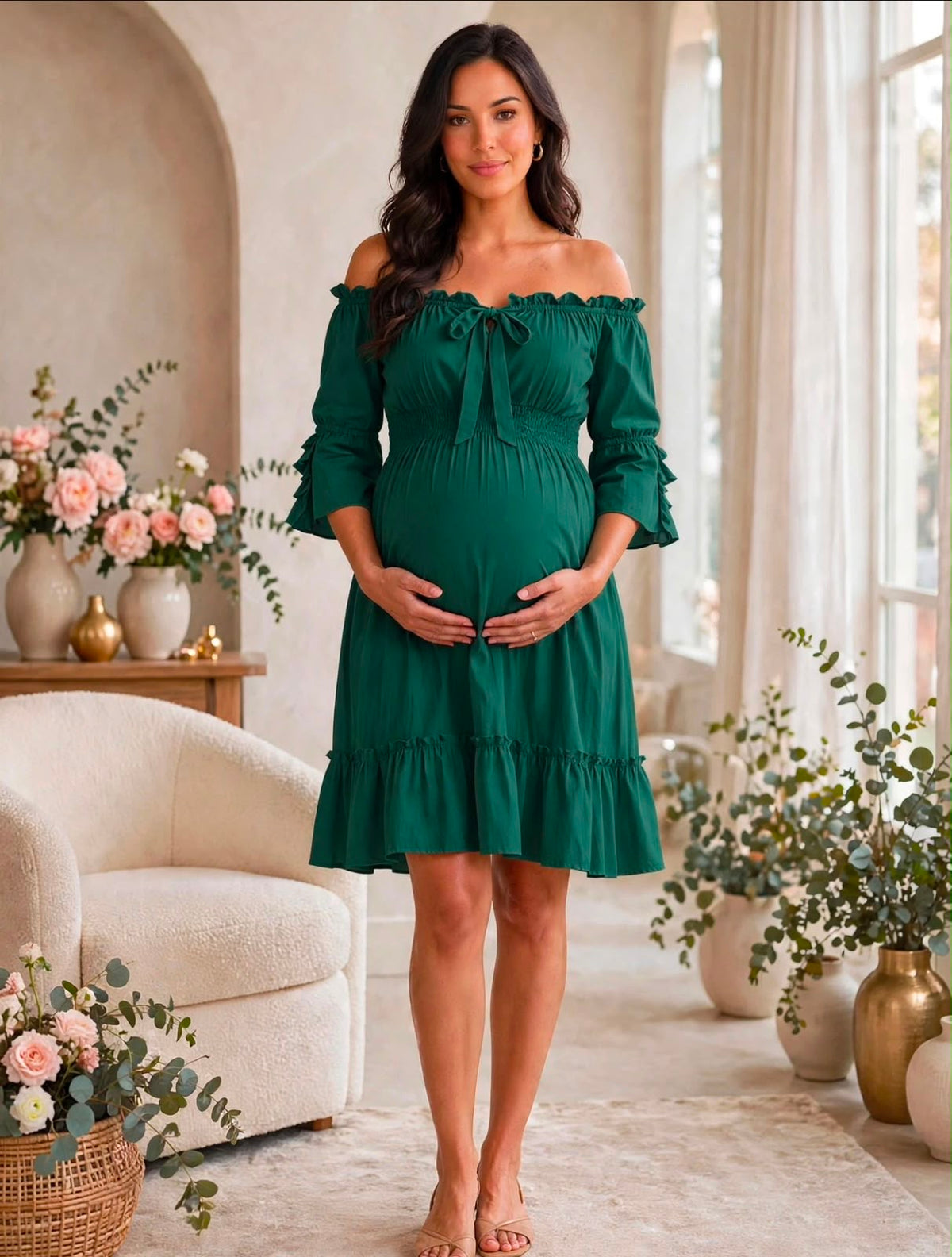 VESTIDO MATERNO OLIVIA