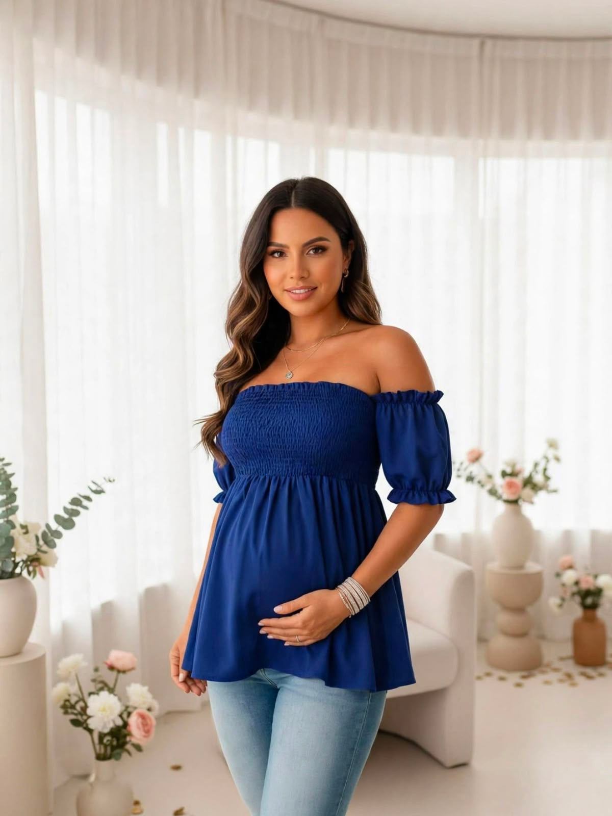 BLUSA MATERNA PURA