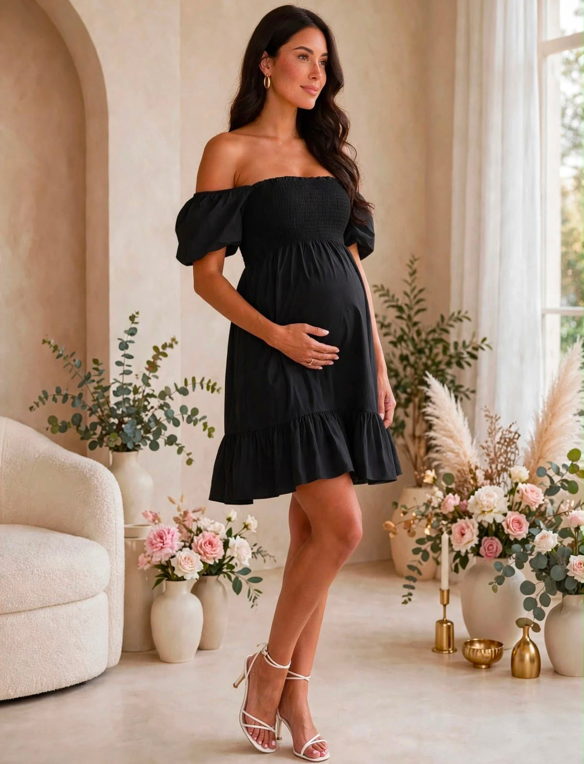 VESTIDO MATERNO JAZMIN