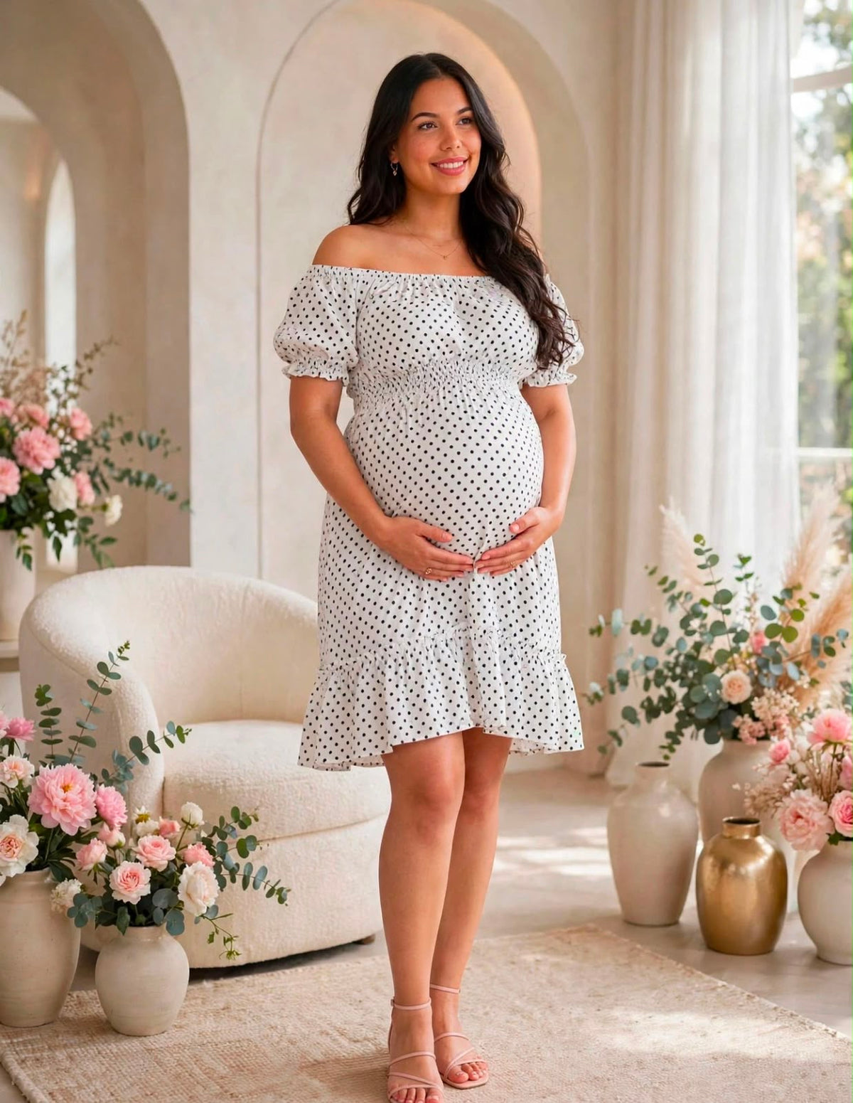 VESTIDO MATERNO DULCE
