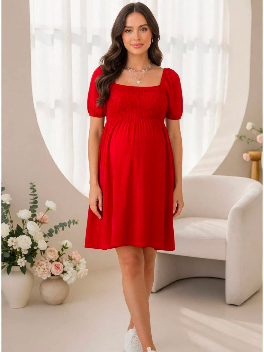 VESTIDO MATERNO OLIVA