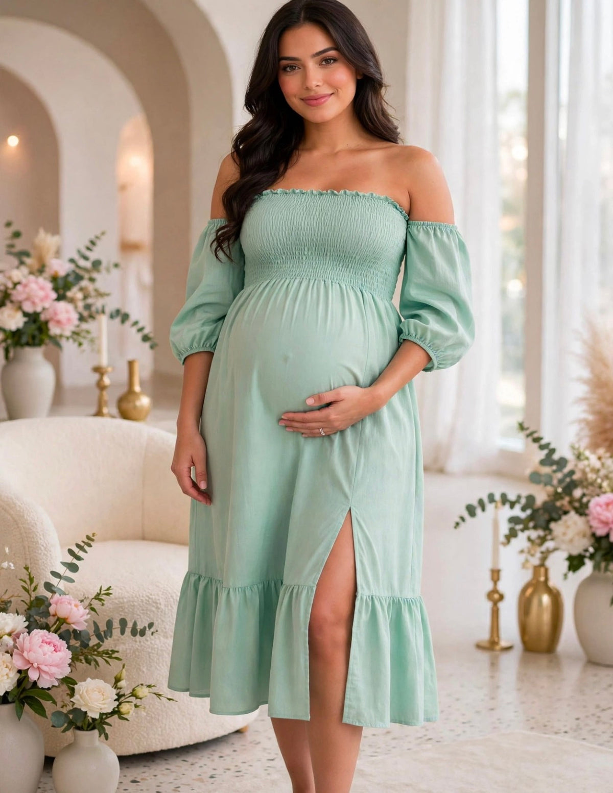 VESTIDO MATERNO SERENA