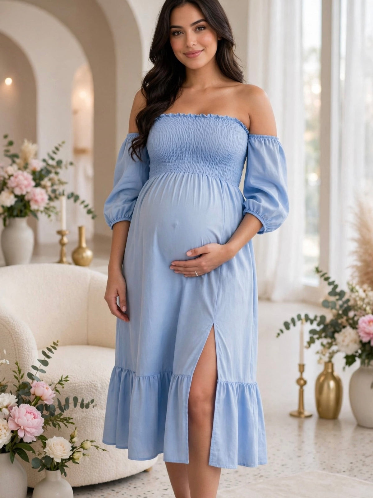 VESTIDO MATERNO SERENA