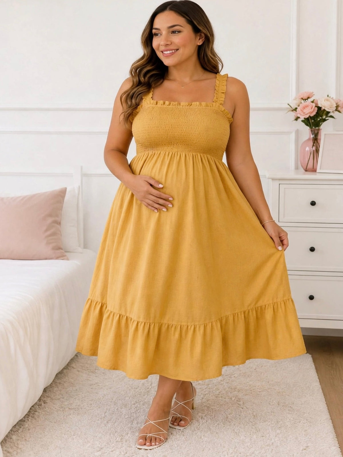 VESTIDO MATERNO LIRIO