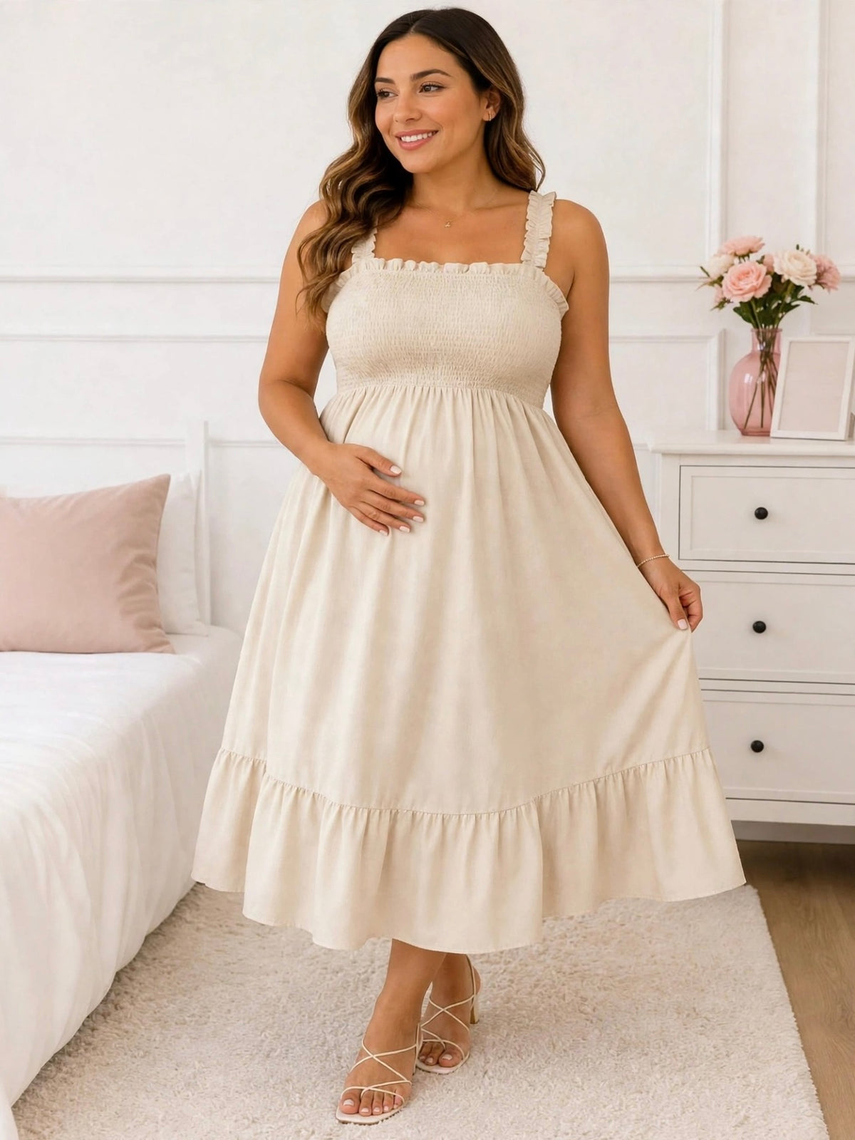 VESTIDO MATERNO LIRIO