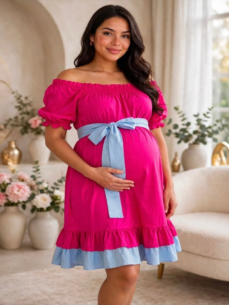 VESTIDO MATERNO LORETTA