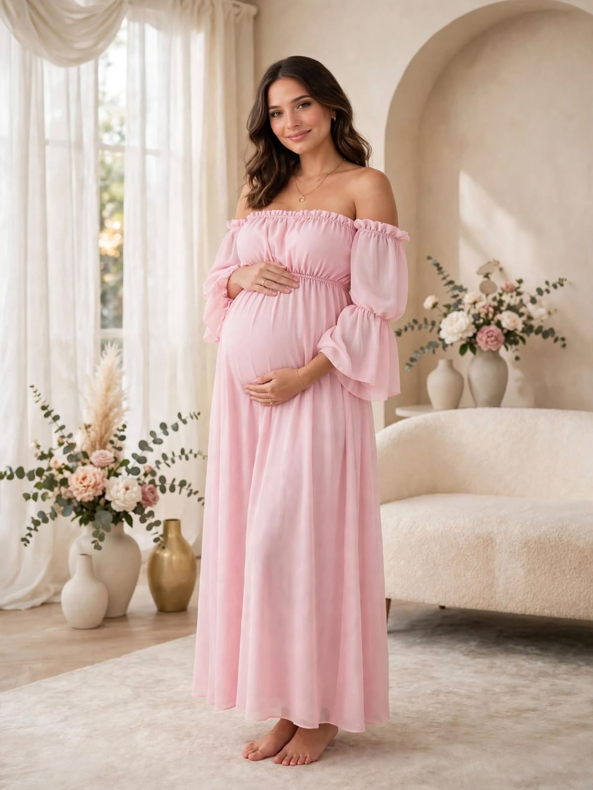 VESTIDO MATERNO ALMA