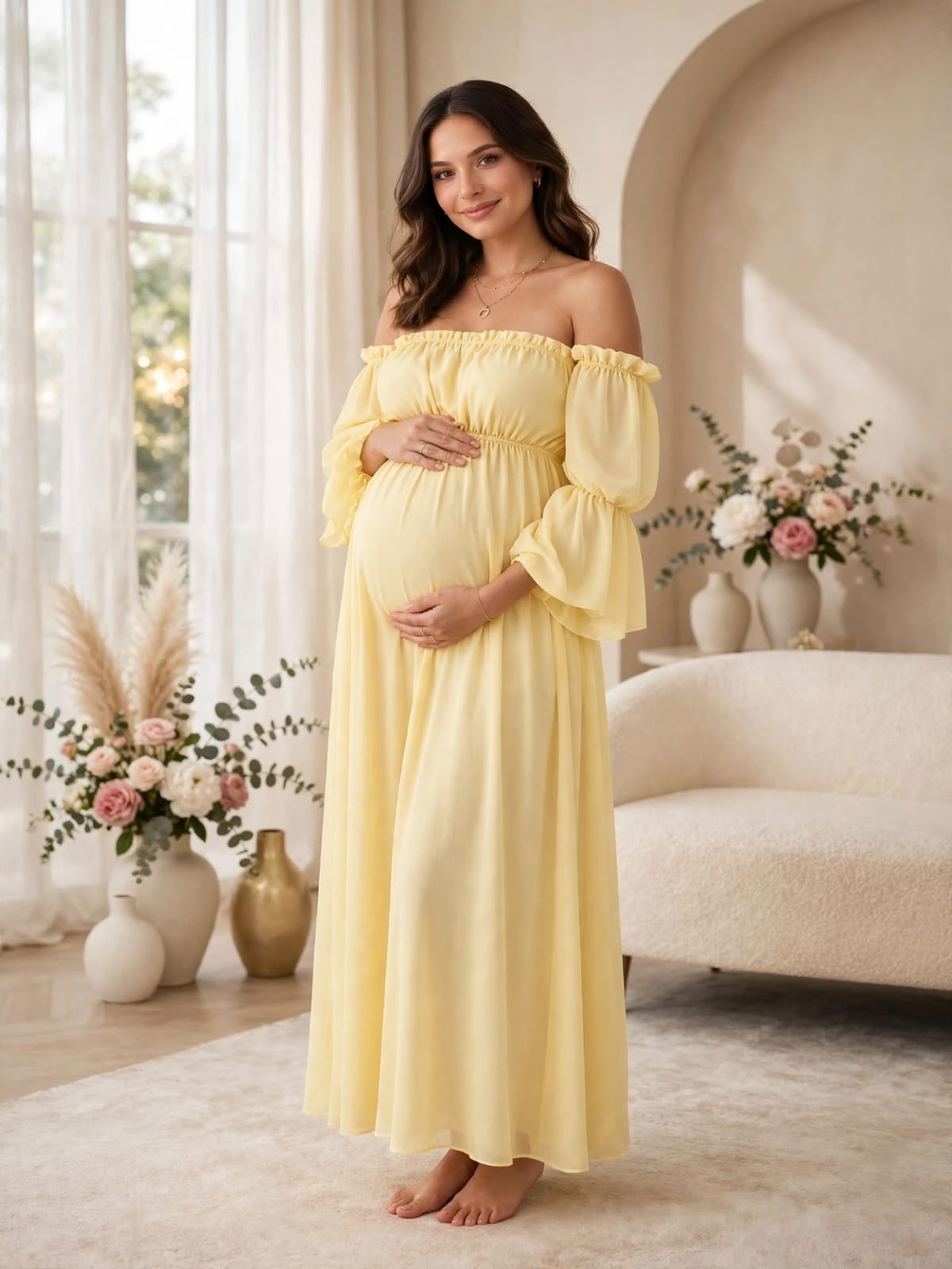 VESTIDO MATERNO ALMA