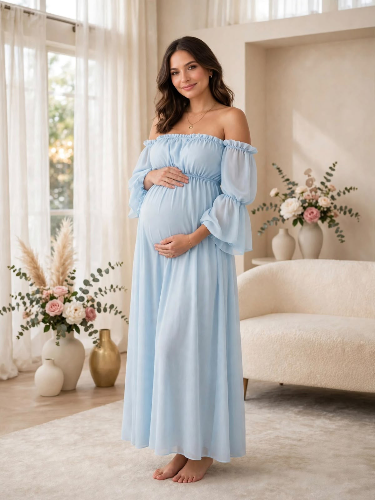 VESTIDO MATERNO ALMA
