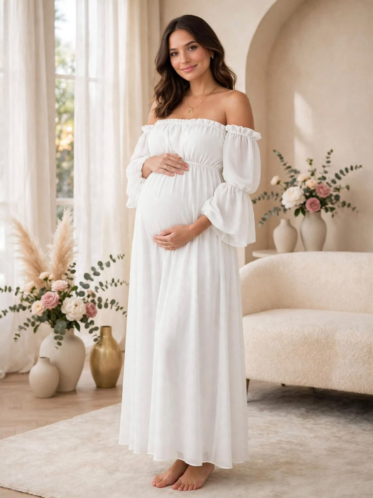 VESTIDO MATERNO ALMA